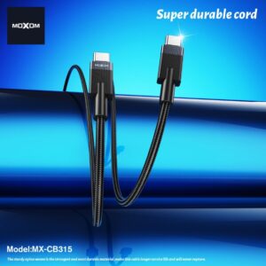 MOXOM MX-CB315 TYPE-C TO TYPE-C 60W FAST CHARGING