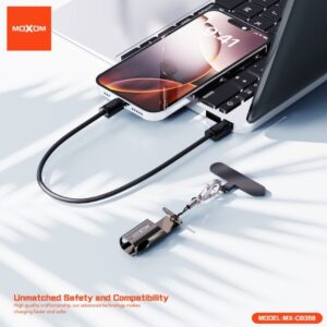 MOXOM MX-CB358 3 IN 1 LANYARD C TO C DATA CABLE