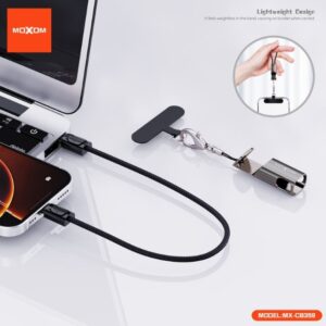 MOXOM MX-CB359 3 IN 1 LANYARD C TO LIGHTNING DATA CABLE