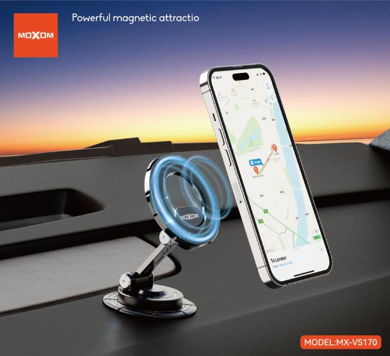 MOXOM MX-VS170 MAGSAFE ROTATING HOLDER FOR DASHBOARDS