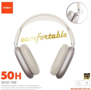 MOXOM MX-WL93 COMFORTABLE CLOUD WIRELESS HEADPHONES 50HOURS