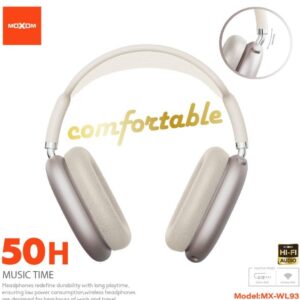 MOXOM MX-WL93 COMFORTABLE CLOUD WIRELESS HEADPHONES 50HOURS