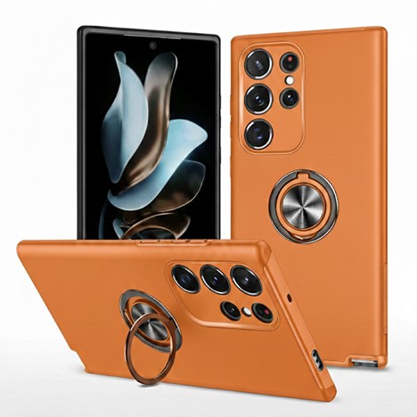 Orange Ring Holder Case - Samsung