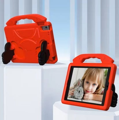Red Handle Case with Stand- iPAD