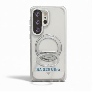 Silver Ring Stand Magsafe Case - Samsung