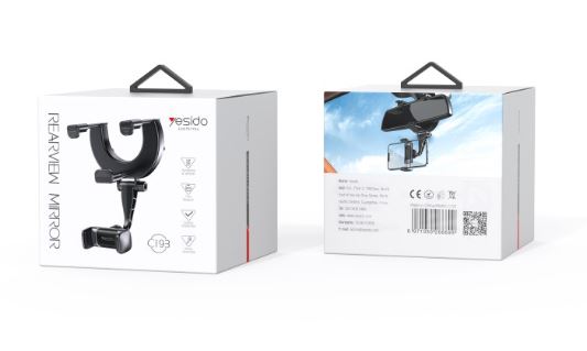 Yesido C193 Car Rearview Mirror Phone Holder - Image 3