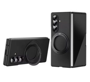 Black Magsafe Ring stand case - Samsung