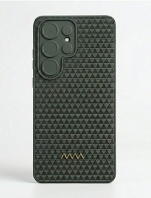 Green Carbon Fibre Back Case – Samsung