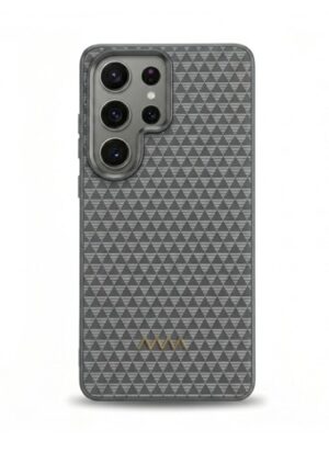 Grey Carbon Fibre Back Case – Samsung