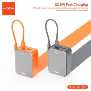 MOXOM 10000MAH MINI POWER BANK MX-PB195