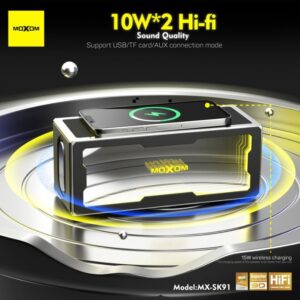 MOXOM Abyss Light Wireless Charging Speaker MX-SK91