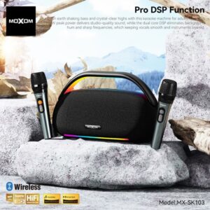 MOXOM Airship Karaoke Party Wireless Loudspeaker MX-SK103