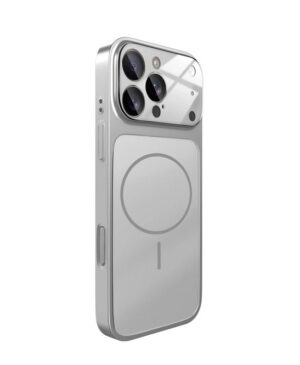 Silver Ag Glass Magsafe Back Case Gold  - iPhone