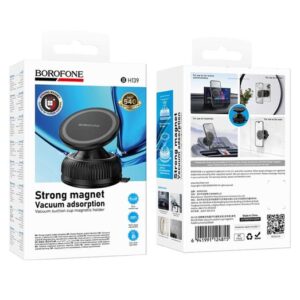 BOROFONE BH139 VACUUM SUCTION CUP MAGNETIC HOLDER