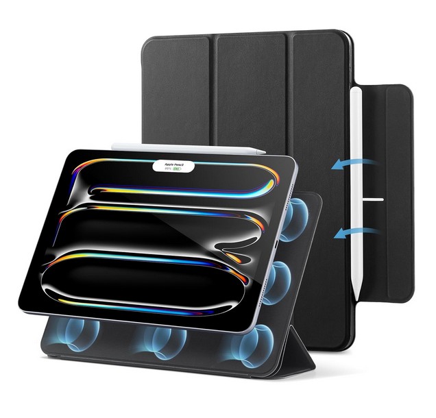 Black Smart iPad Case -- iPad
