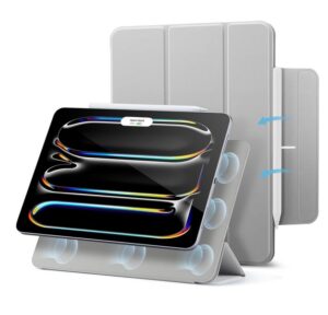 Grey Smart iPad Case -- iPad