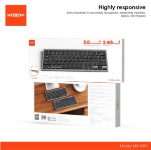 MOXOM SMART-CONTROLLED DUAL-MODE KEYBOARD MX-KB11