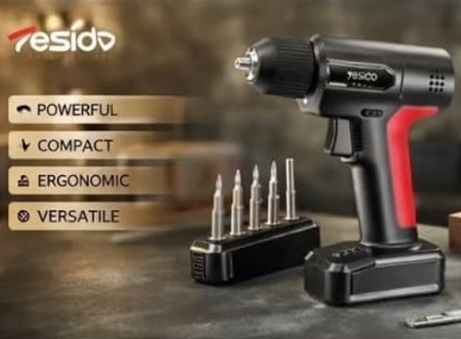 YESIDO ELECTRIC SCREWDRIVER TOOLSET-CORDLESS EC36 - Image 4