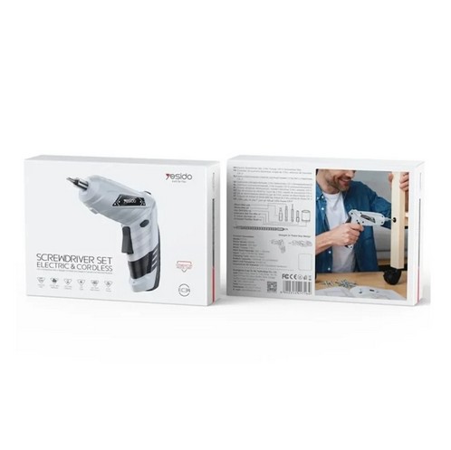 YESIDO ELECTRIC SCREWDRIVER TOOLSET EC34 - Image 4