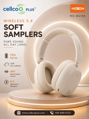 MOXOM DUAL-MODE CONNECTIVITY  HEADPHONES MX-WL105