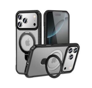 Clear Magsafe Ring Stand Case- iPhone