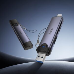 HOCO 3-IN-1 CARD READER USB/TYPE-C HB56