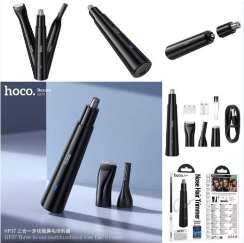 HOCO HP37 THREE-IN-ONE NOSE HAIR TRIMMER - Image 3