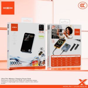 MOXOM 10000MAH WIRELESS POWER BANK MX-PB225 WL