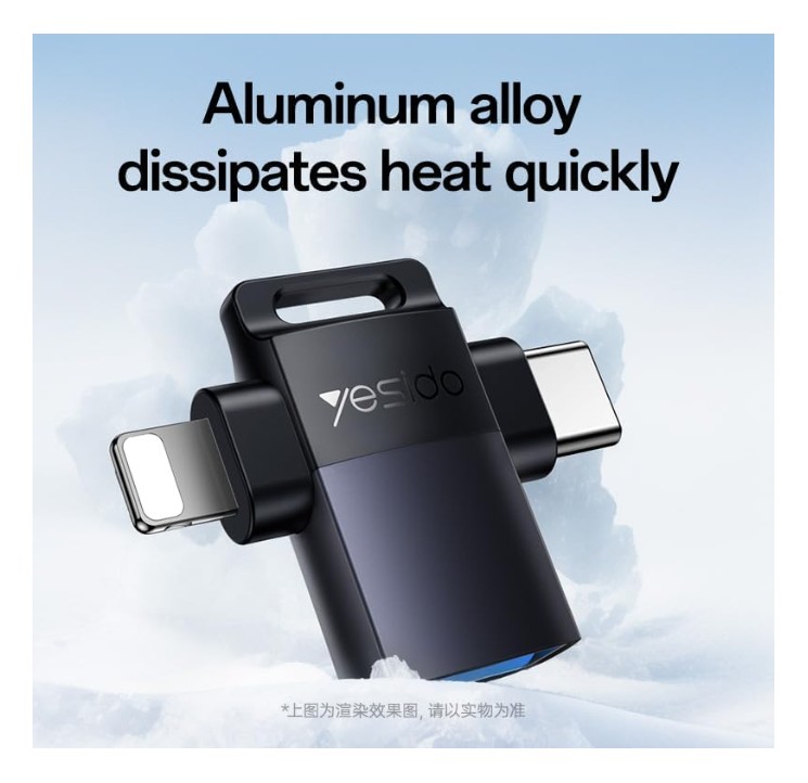 YESIDO OTG ADAPTER GS35 - Image 3