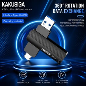 KAKU HIGH-SPEED FLASH DISK 128GB KSC-1169 JINSHAN