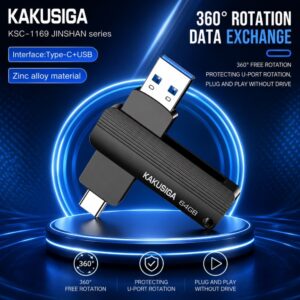 KAKU HIGH-SPEED FLASH DISK 64GB KSC-1169 JINSHAN