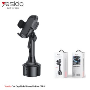 YESIDO CAR CUP HOLE PHONE HOLDER C195