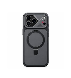 BLACK MAGSAFE RING STAND WITH CAMERA DESIGN - iPhone