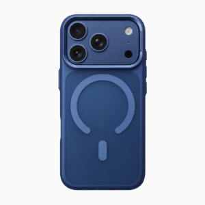 DARK BLUE MAGSAFE SHINY BACK CASE - iPhone