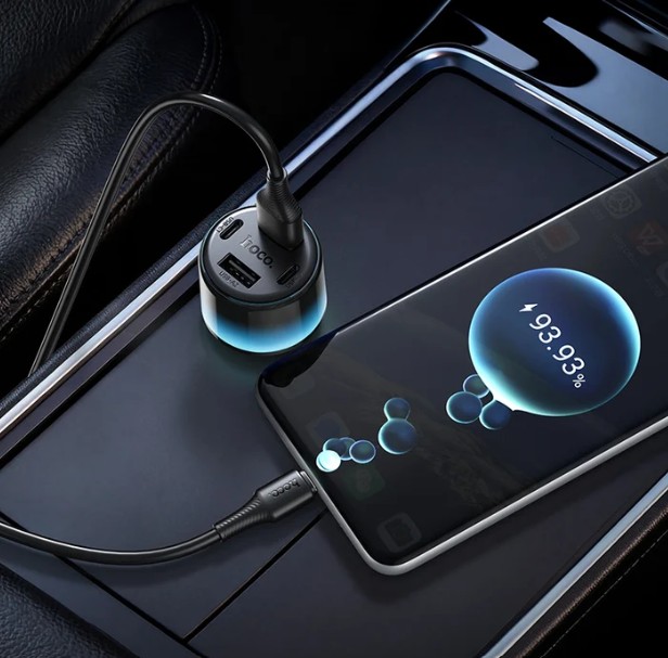 HOCO Z69 VIVIDO 24W(2C2A) CAR CHARGER - Image 2
