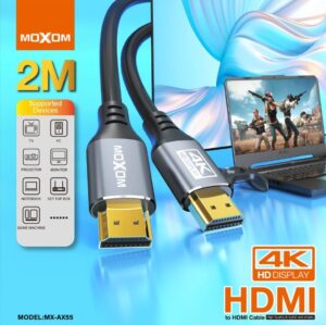 MOXOM MX-AX55 4K HDMI TO HDMI CABLE 2M