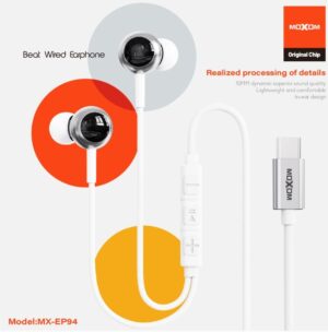MOXOM MX-EP94 BEAT TYPE-C WIRED EARPHONES