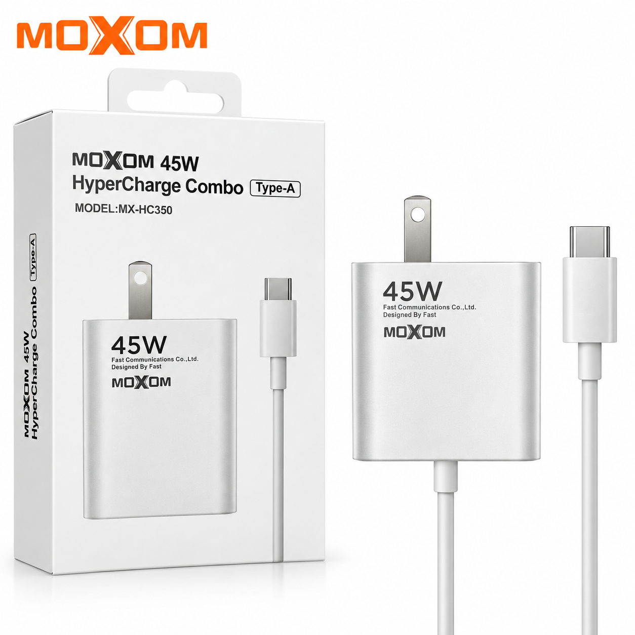 MOXOM MX-HC350 TYPE-C 45W CHARGER