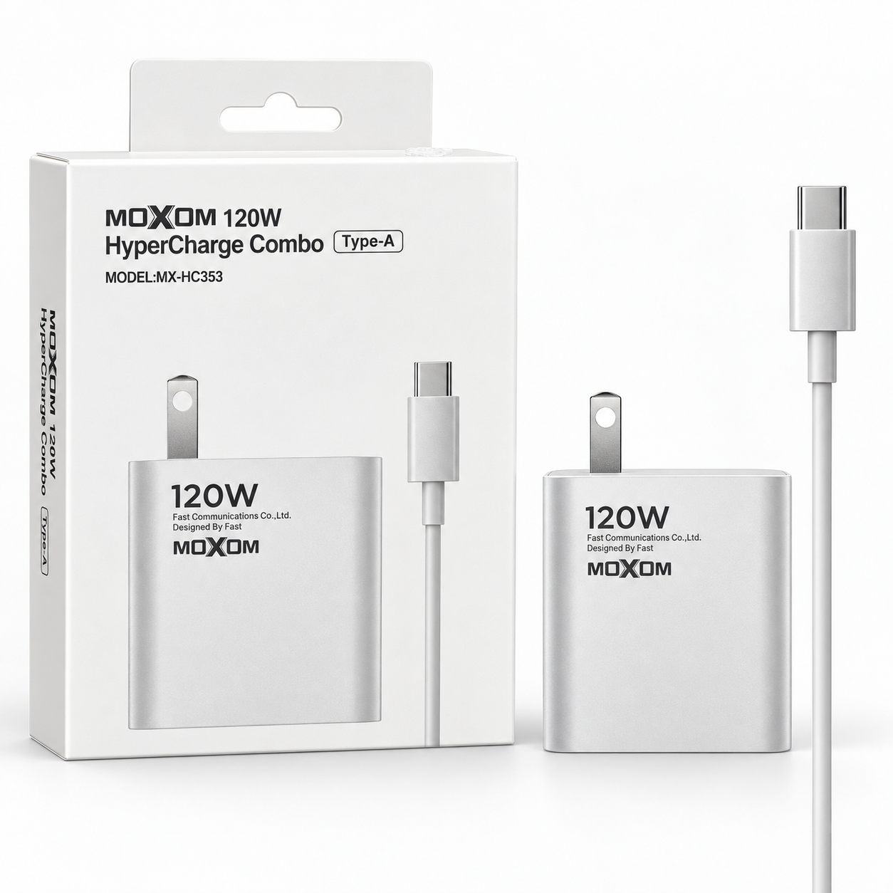 MOXOM MX-HC353 TYPE-C 120W CHARGER