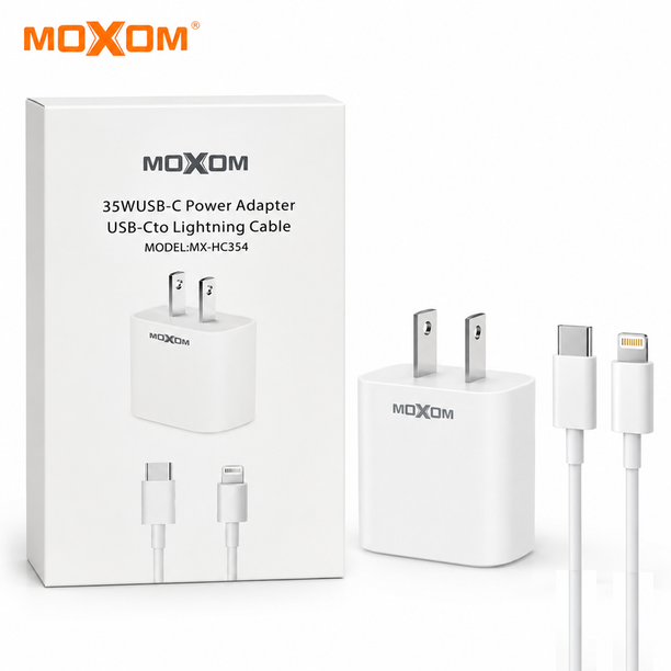 MOXOM MX-HC354 TYPE-C TO LIGHTNING PD35W CHARGER