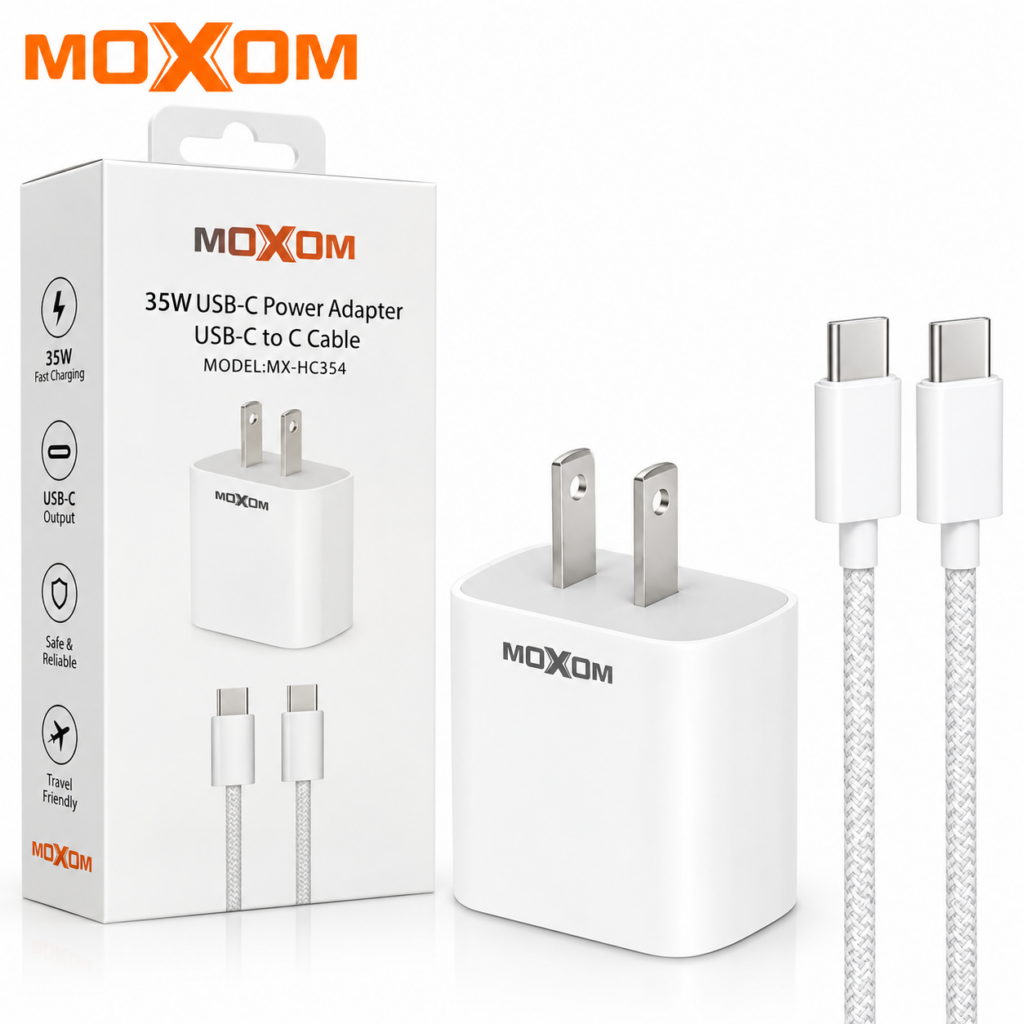 MOXOM MX-HC354 TYPE-C TO TYPE-C PD35W CHARGER