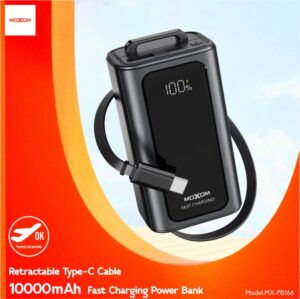 MOXOM MX-PB166 10000MAH 22.5W POWER BANK