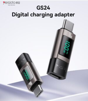 YESIDO GS24 C TO C 100W DIGITAL ADAPTER