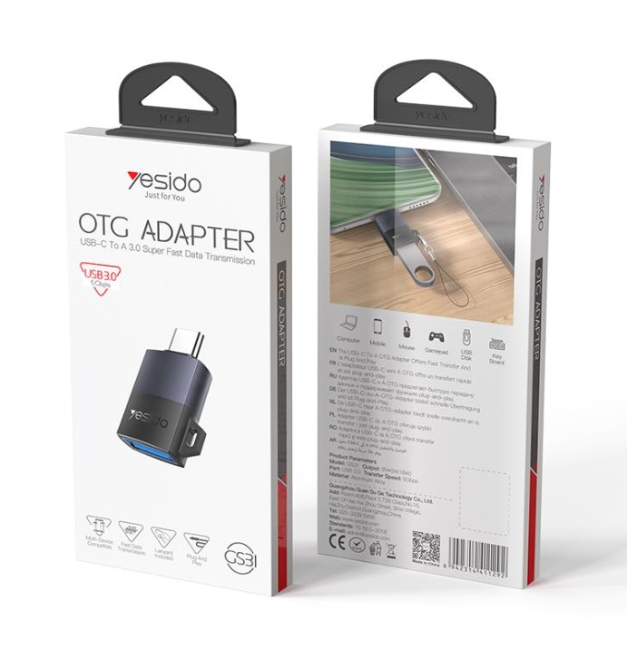 YESIDO GS31 OTG USB A TO TYPE C ADAPTER - Image 3