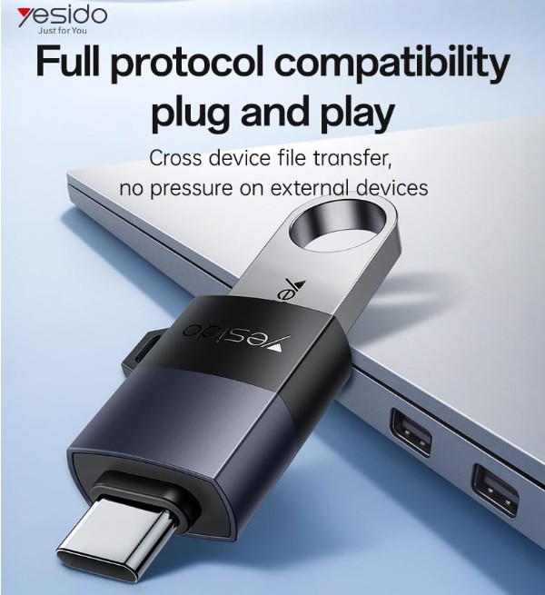 YESIDO GS31 OTG USB A TO TYPE C ADAPTER